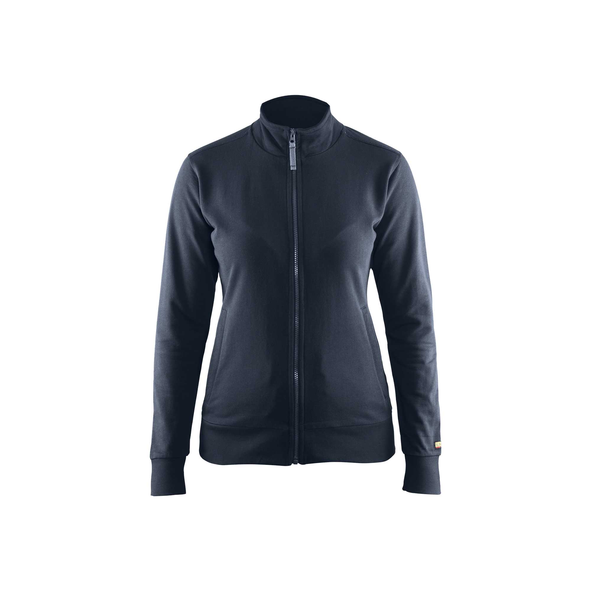 BLAKLADER 33721158 Women's Sweatshirt Full Zip Work Sweatshirt WOMEN - 100% Cotton